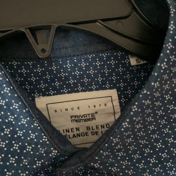 Private Member Short Sleeve Button Down Shirt - Picture 3 of 3